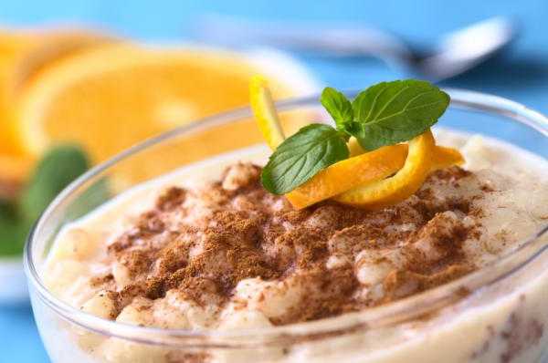 Arroz con leche portugués