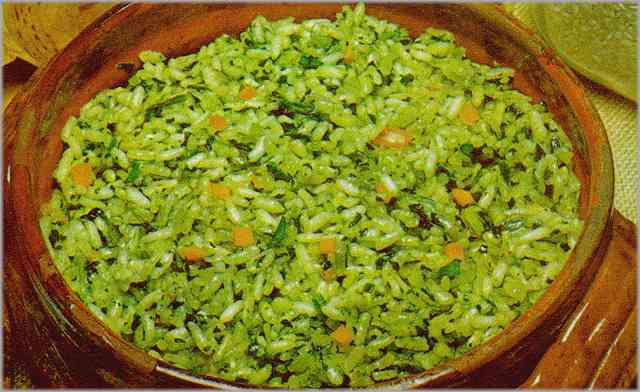 Arroz verde