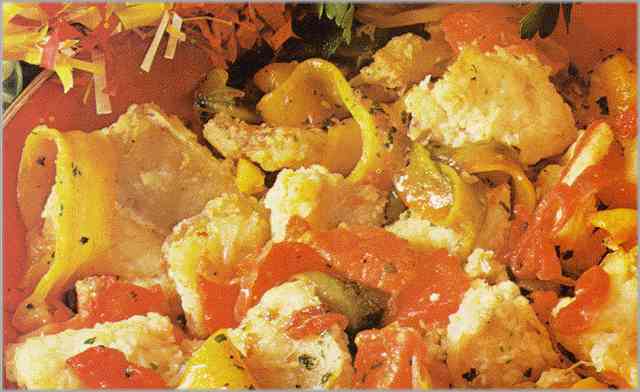 Bacalao con pimientos