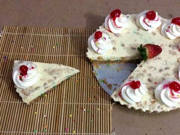 Cheesecake sin horno