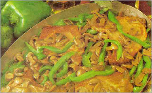 Chuletas de cerdo zíngaras