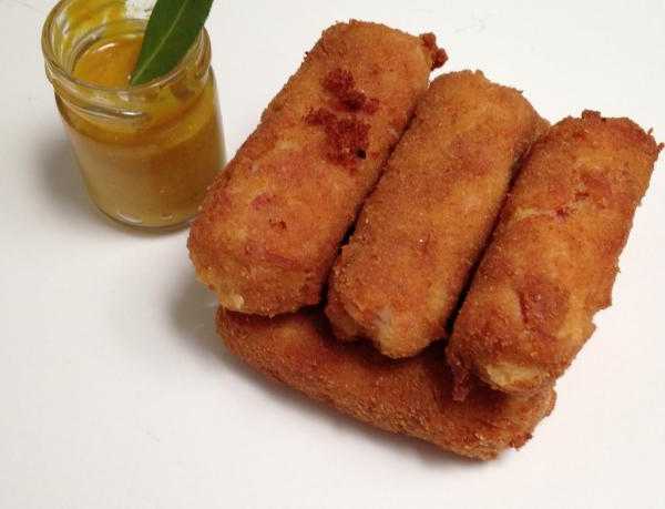 Croquetas de jamón york
