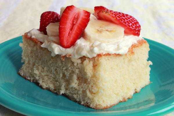 Dulce de tres leches fácil