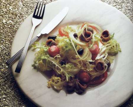 Ensalada mixta con rabanitos