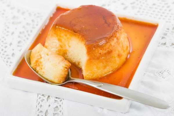 Flan de queso napolitano fácil