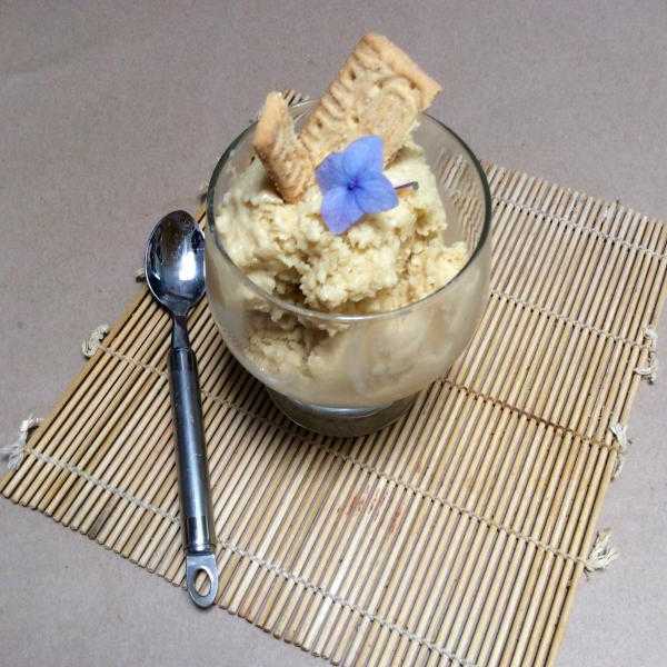 Helado de vainilla bajo en calorías