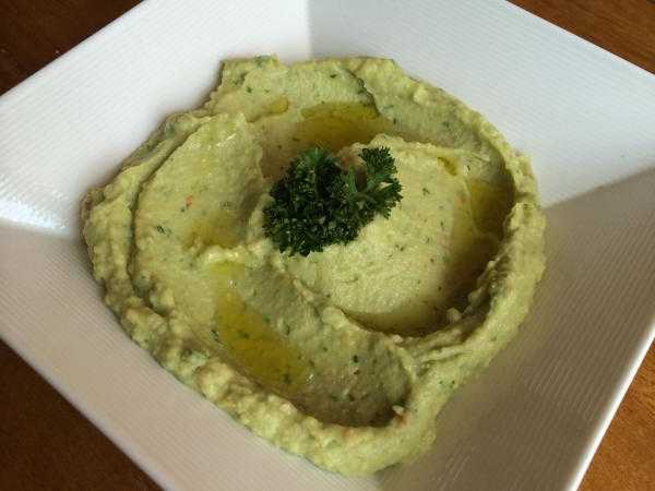 Hummus de aguacate