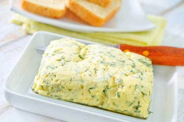 Mantequilla de ajo y perejil