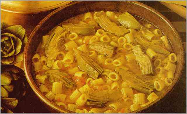 Menestra de alcachofa