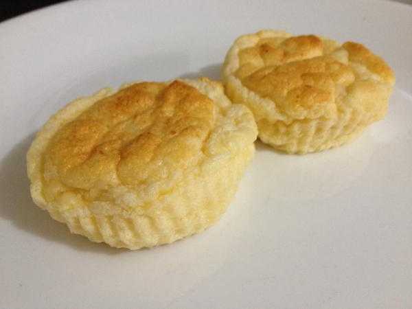Mini soufflés de queso
