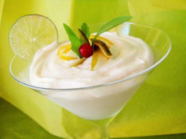Mousse de limón