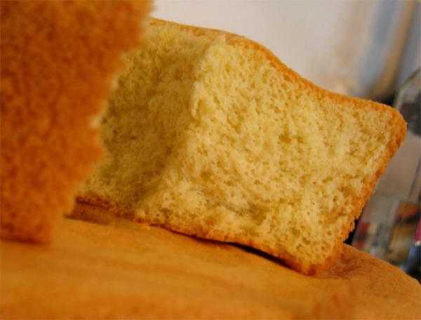 Pastel sencillo de vainilla