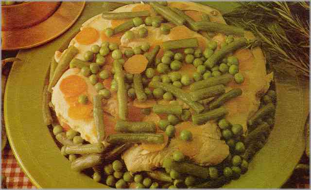 Pechugas de pollo jardineras