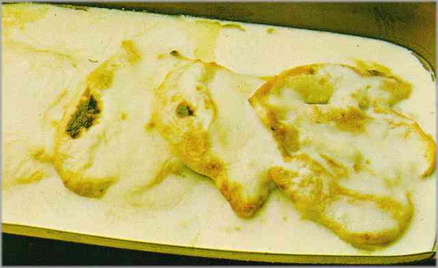 Pechugas de pollo con bechamel