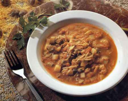 Crema de pescado malagueña