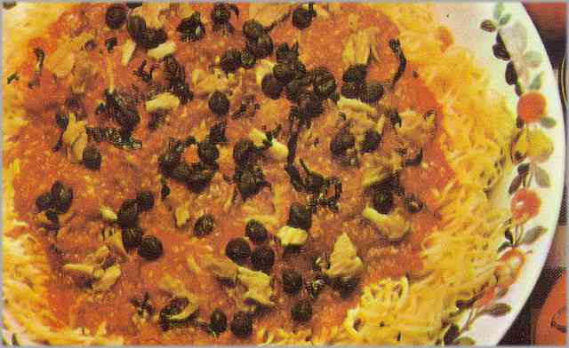 Tallarines a la marinera