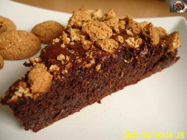 Tarta crujiente de amaretti