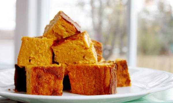 Torta de auyama casera