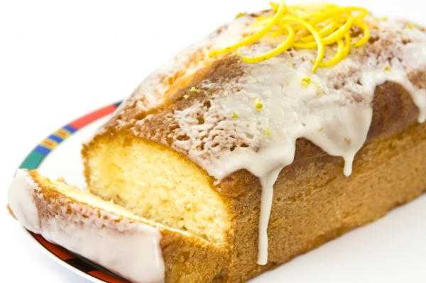 Torta de naranja glaseada