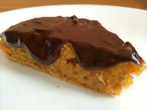 Torta de zanahoria vegana