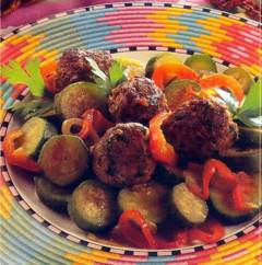 Albóndigas con verduras