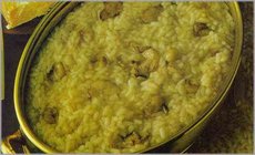 Arroz a la parmesana