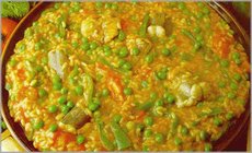 Arroz con anguila