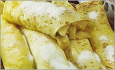 Crepés de manzanas