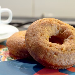 Donuts veganos de calabaza