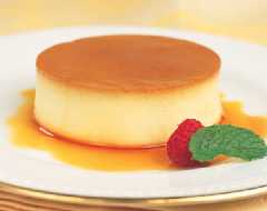 Flan de huevo y leche condensada