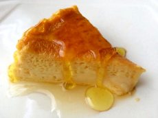 Flan de naranja