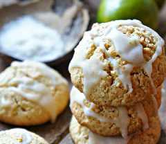 Galletas crujientes de coco