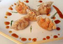 Gyozas de carne