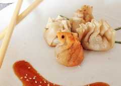 Gyozas de pollo