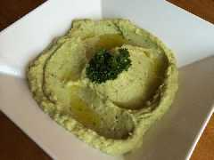 Hummus de aguacate