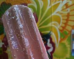 Paletas de hielo de chocolate