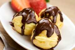 Profiteroles caseros