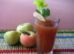 Refresco de manzana y canela