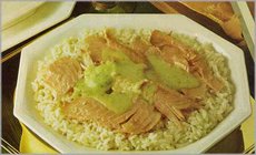 Salmón al curry