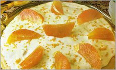 Tarta de naranja