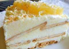 Tarta de piña