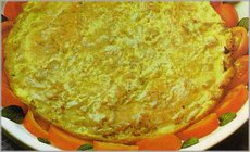 Tortilla de coliflor