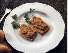 Tostadas rellenas