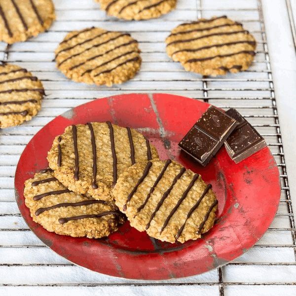 Galletas de avena veganas