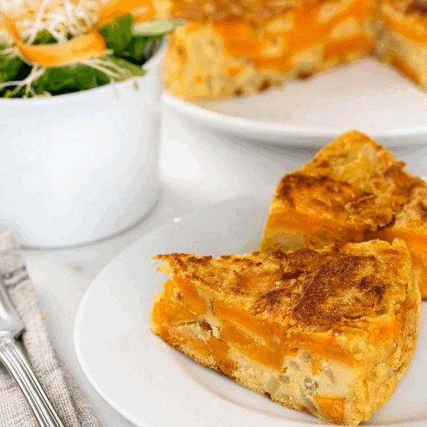 Tortilla de Boniato Vegana